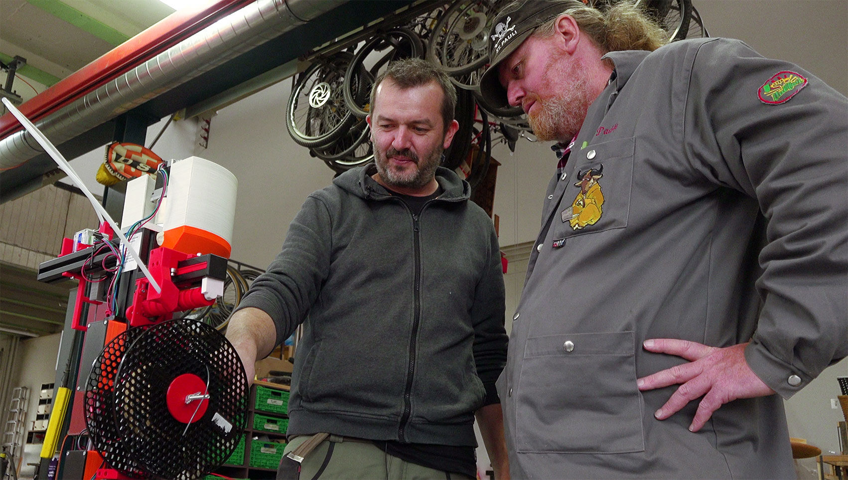 Fab Lab Onl'fait :Fabrication de fil pour imprimante 3D