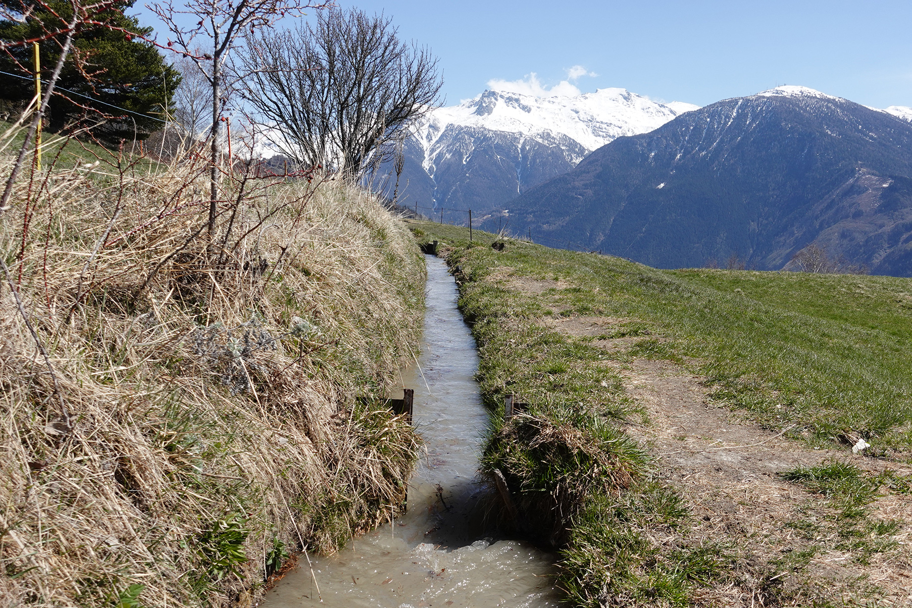 Bisse du Milieu, Nendaz